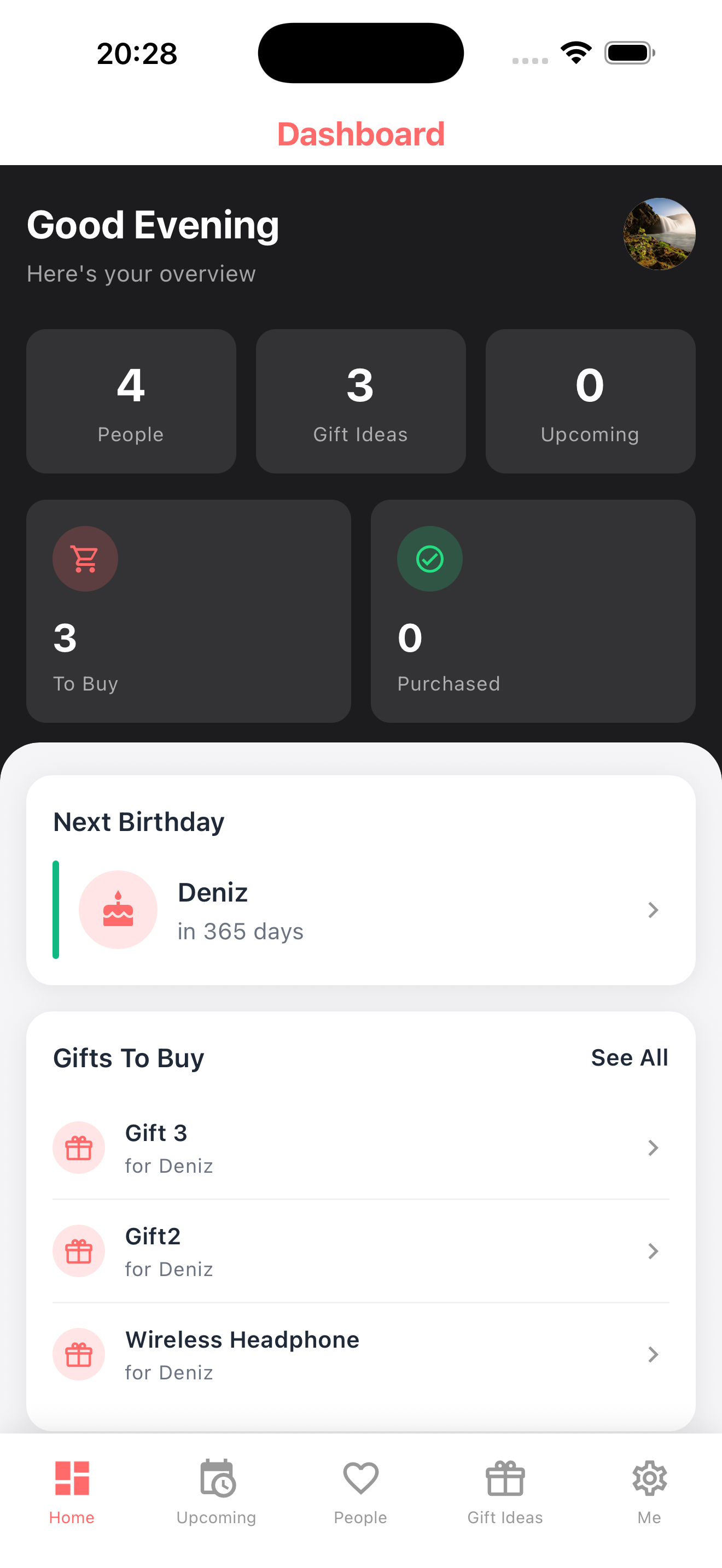 Giftpik App